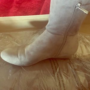 Jessica Simpson over the knee wedge boots